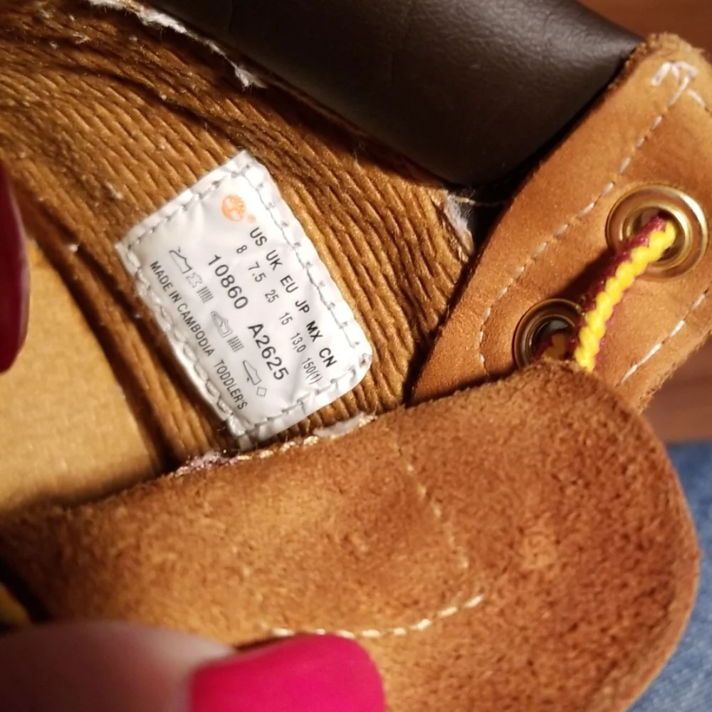 Timberland Toddler boots 8 - Picture 7 of 7
